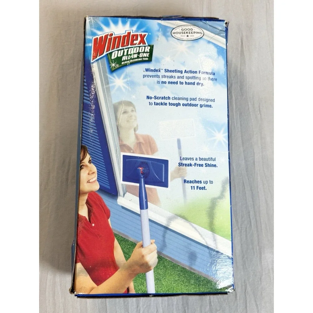 Windex Outdoor All-in-One Glass‎ Cleaning Tool Starter Kit